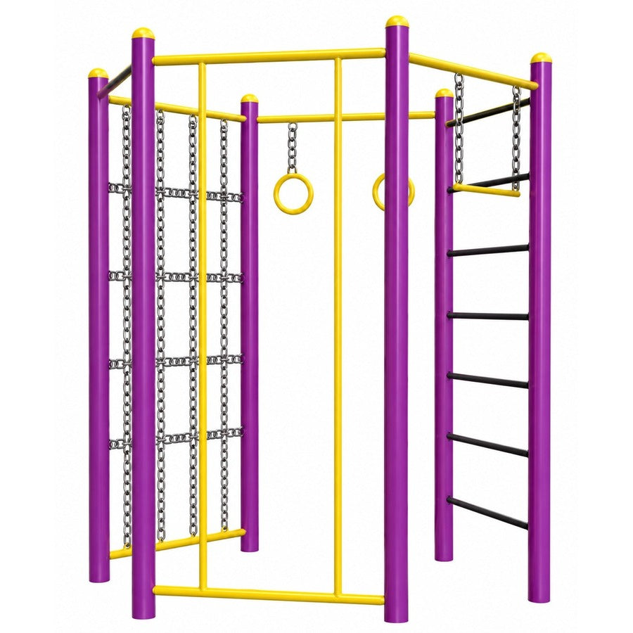 BG-LC015 Multi-Station Exercise Frame, white background