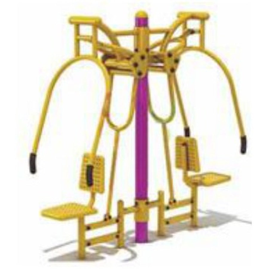 BG-LC033 Multi-Position Seated Push Station, white background