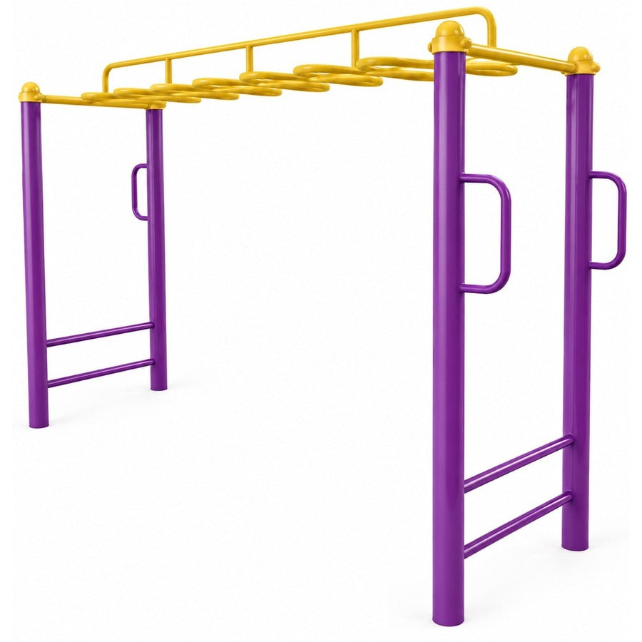 BG-LC066 S-Shape Overhead Ladder, white background