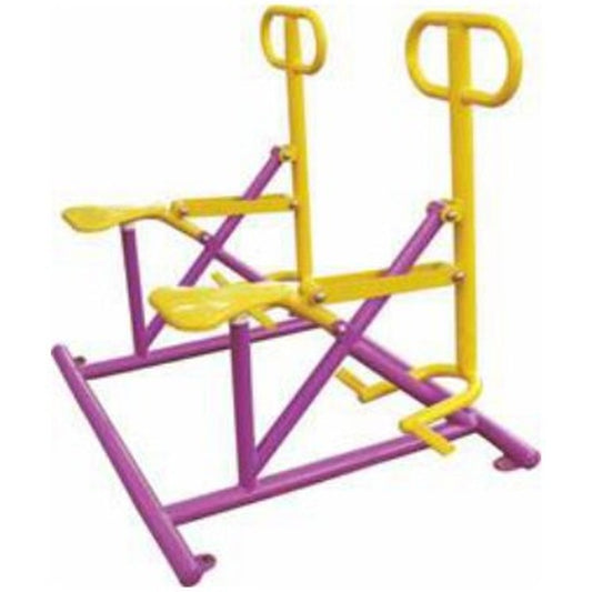 BG-LC091 Dual Riding Exercise Station, white background