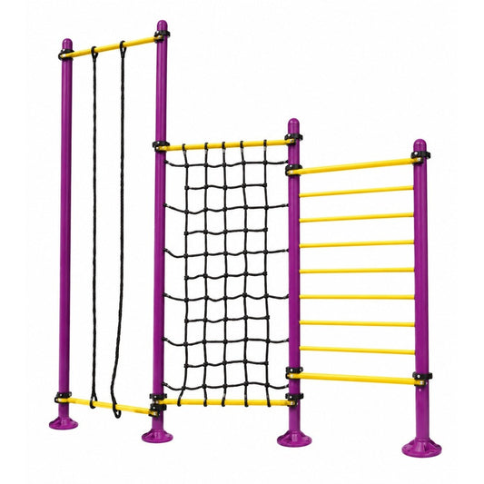 BG-LC099 Combined Climbing Frame, white background
