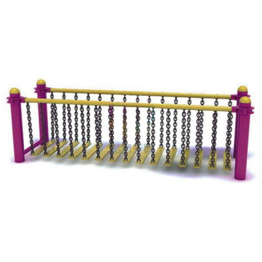 BG-LC116 Suspended Step Bridge, white background