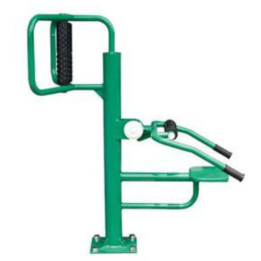 BG-LX005 Seated Back Roller Station, white background