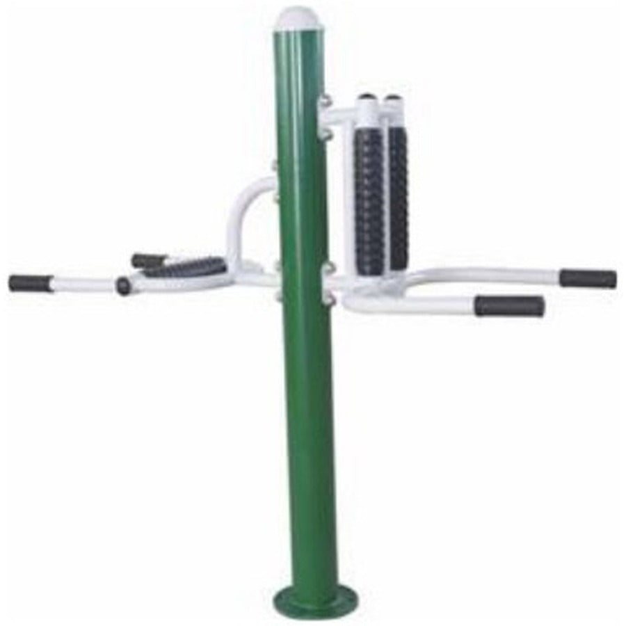 BG-LX010 Standing Back-Roller Station, white background