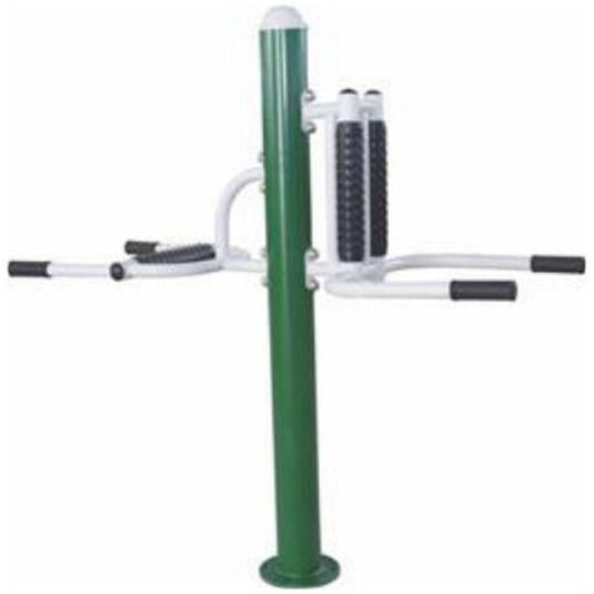 BG-LX010 Standing Back-Roller Station, white background