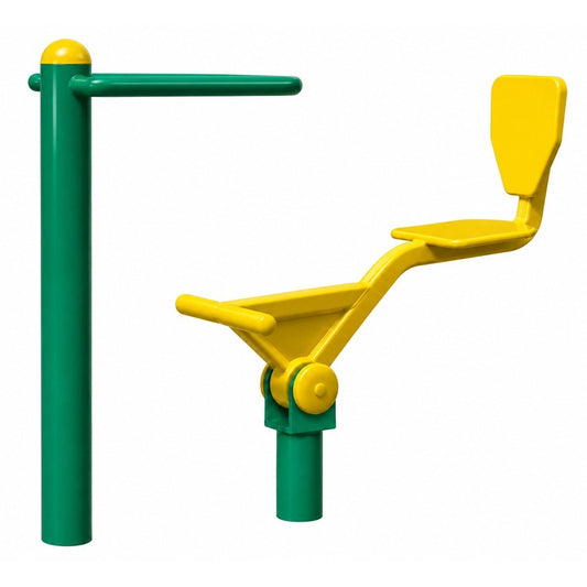 BG-LX025 Seated Stretch Station, white background