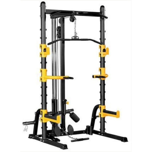 BK-6008 High / Low Cable Training Rack, white background
