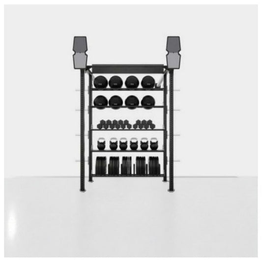 CF180P2 2-PERSON Training Wall, white background