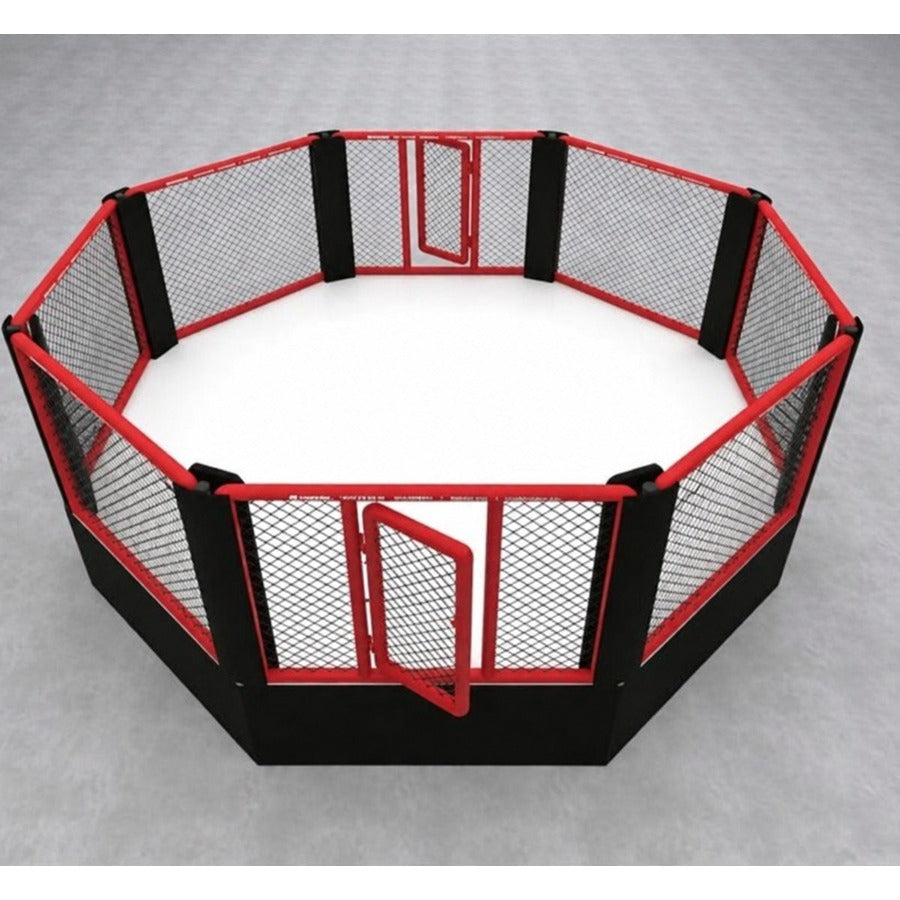 CG6 Professional Elevated Octagon Cage, white background