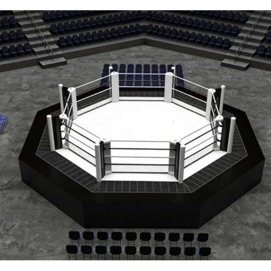 CRK6 Octagon Combination Ring and Cage, white background