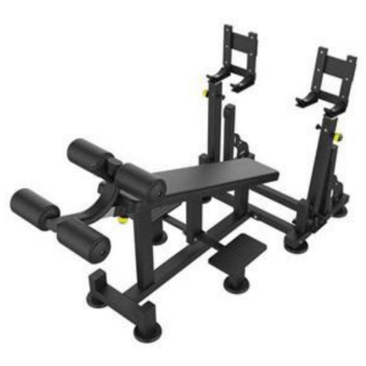 GK-Q8237 Adjustable Crunch Bench, white background