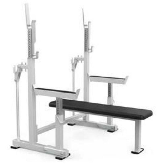 HM-FX21 Weightlifting Bench & Rack, white background