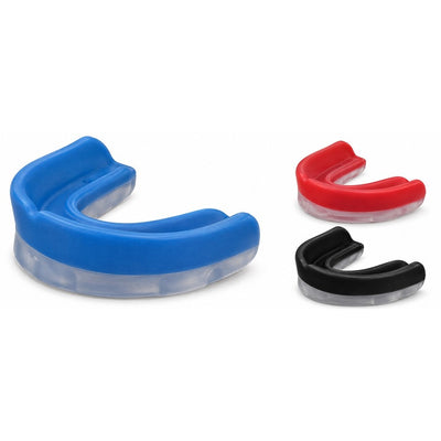 KB807 Two-Color Mouthguard, white background
