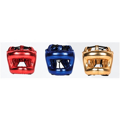 KS518 Elite Metal PU Beam Headguard, white background