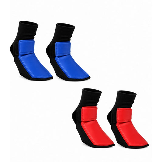 KS549 Sanda PU Leather Instep Guard, white background