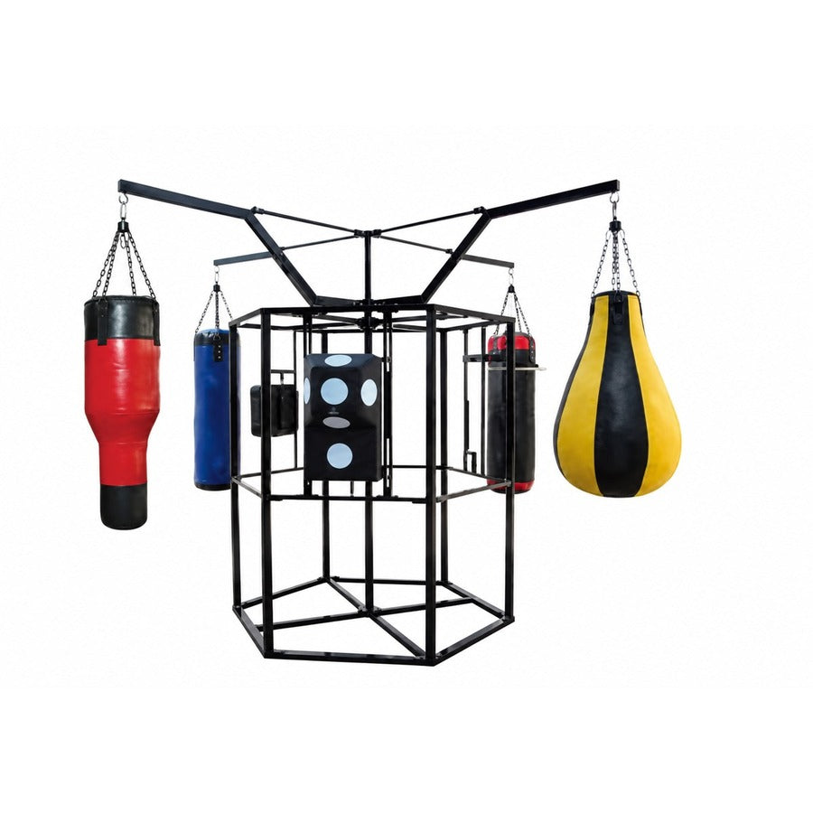 KSA777 Swivel Multi-Bag Training Station, white background