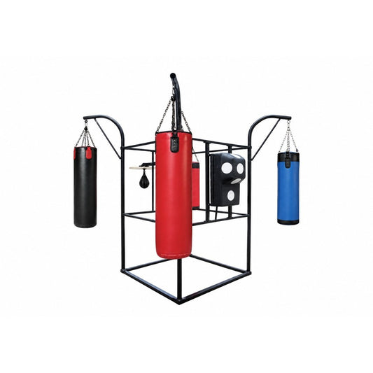 KSA778 Fixed Multi-Bag Training Station, white background