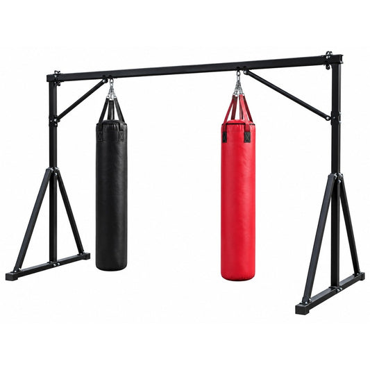 KSA781 Freestanding Bag-Hanger Frame, white background