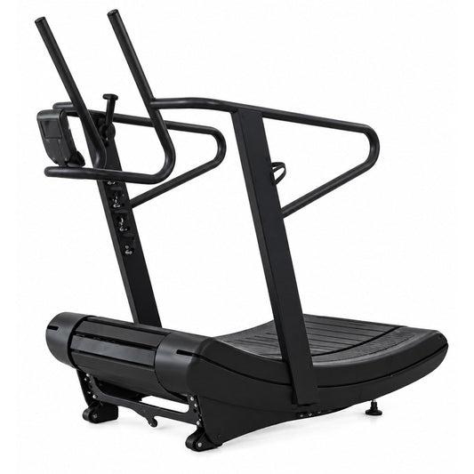 KX9 Curved Treadmill, white background
