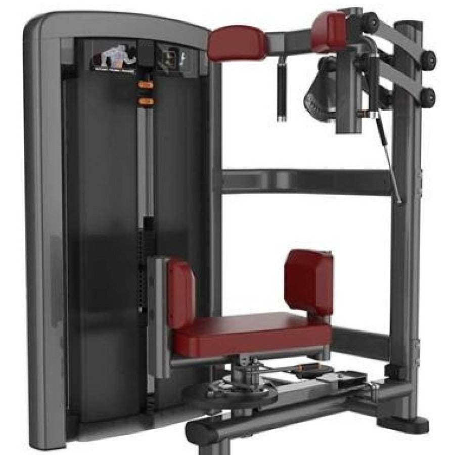 LF-3T112 Kneeling Torso Rotation / Kneeling Twist, white background