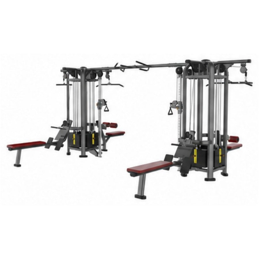 LF-3T132 8-STATION Multi-Gym, white background