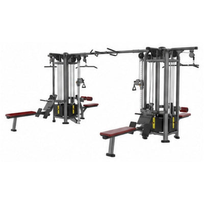 LF-3T132 8-STATION Multi-Gym, white background