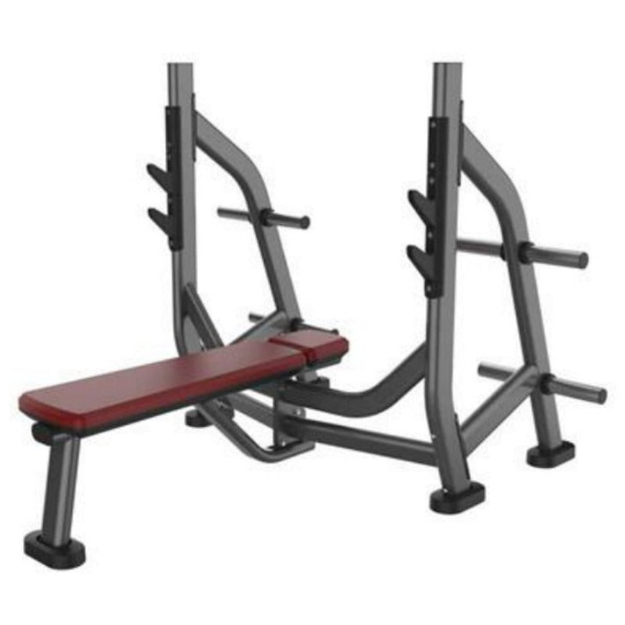 LF-3T137 Olympic Flat Bench, white background