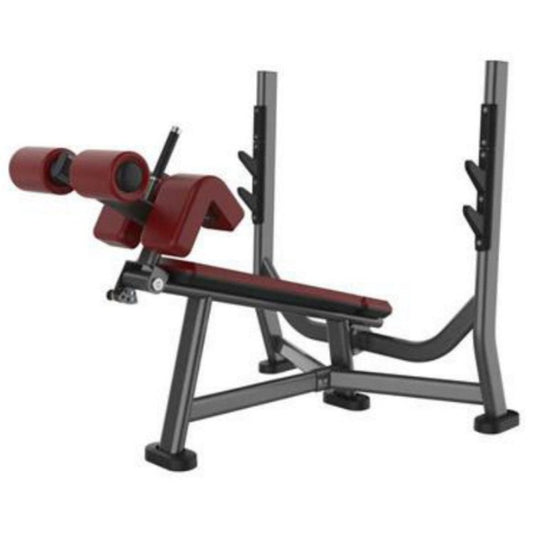 LF-3T138 Olympic Decline Bench, white background