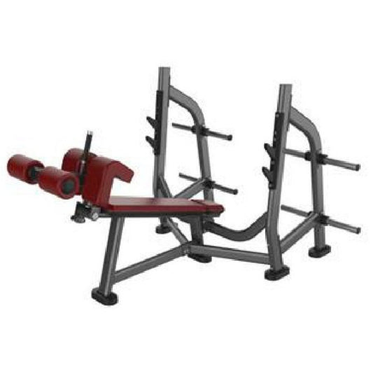 LF-3T139 Olympic Decline Bench, white background