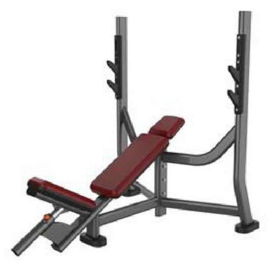 LF-3T141 Olympic Incline Bench, white background