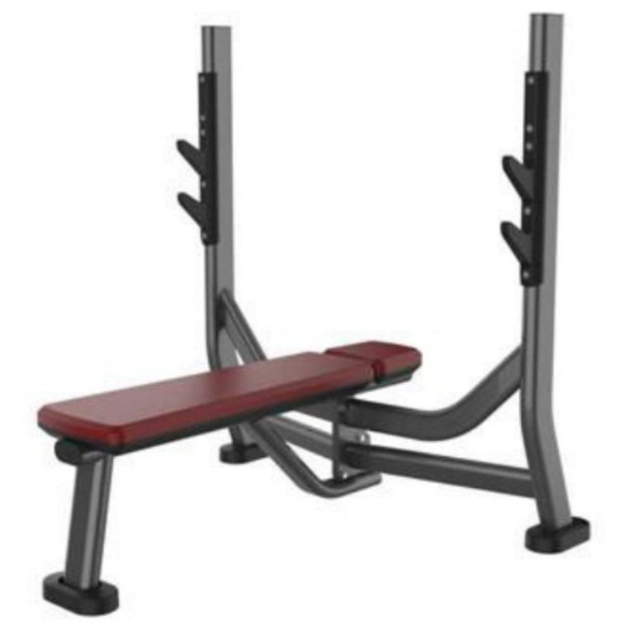 LF-3T144 Olympic Flat Bench, white background