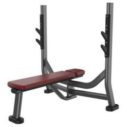 LF-3T144 Olympic Flat Bench, white background