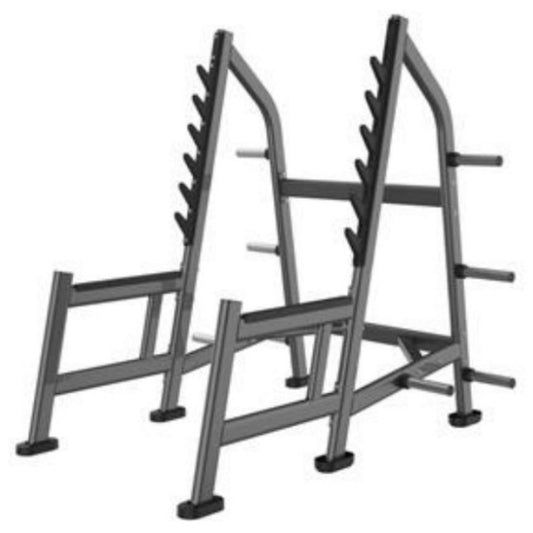 LF-3T151 Olympic Squat Rack, white background