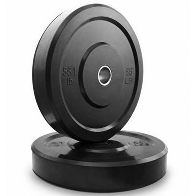 LM-071 Black Full-Rubber Competition Plates, white background