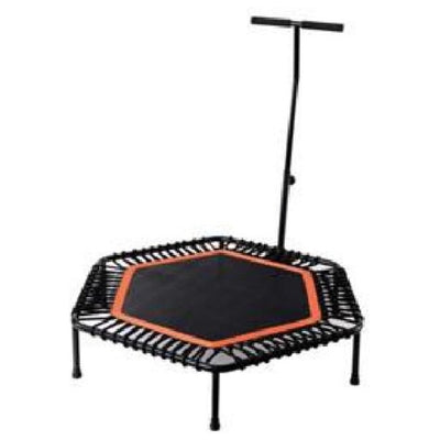 LM-7721 Hexagonal Trampoline with Handle, white background