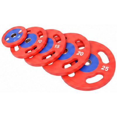 LM-9017 Cpu Grip Plates - Red/white, white background