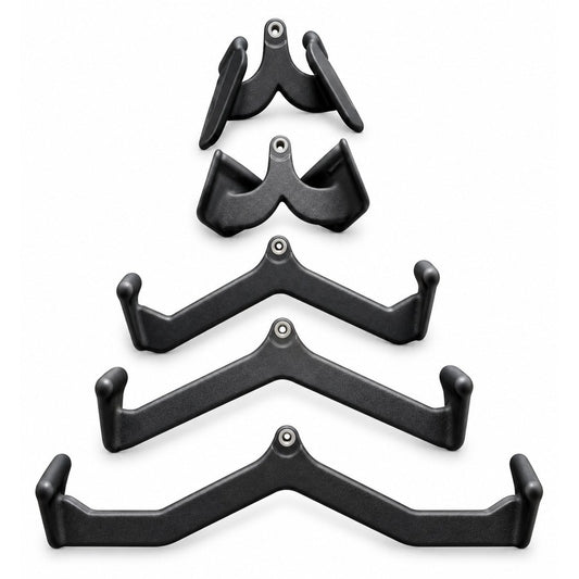 LM-9093 Lat Pulldown Handle Set, white background