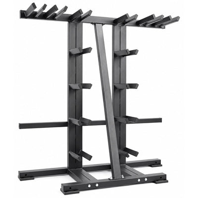 LM-9114 Barbell Storage Rack, white background