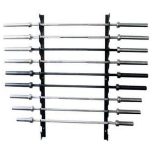 LM-9123 Barbell Set Storage Rack, white background