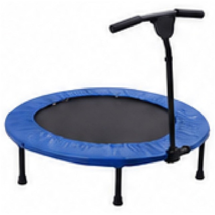 LM-9125 Round Trampoline with Handle, white background