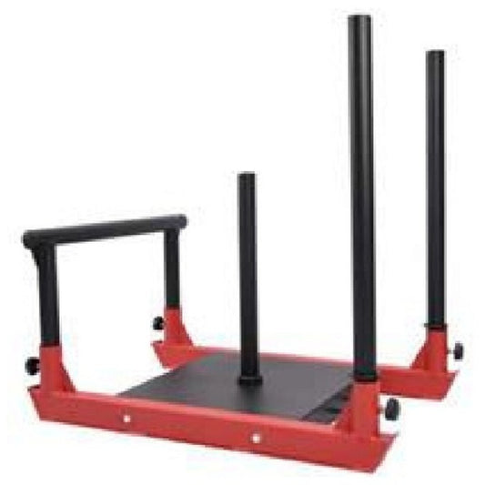 LM-9146 Plate-Loaded Training Sled, white background