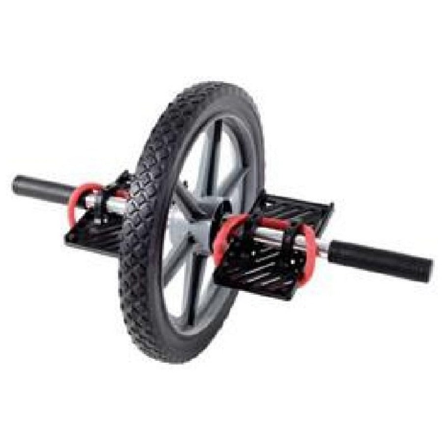 LM-9156 Dual-Use Ab Wheel, white background