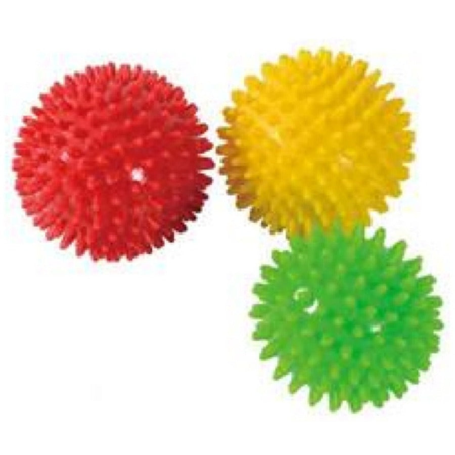 LM-9198 Textured Massage Ball, white background