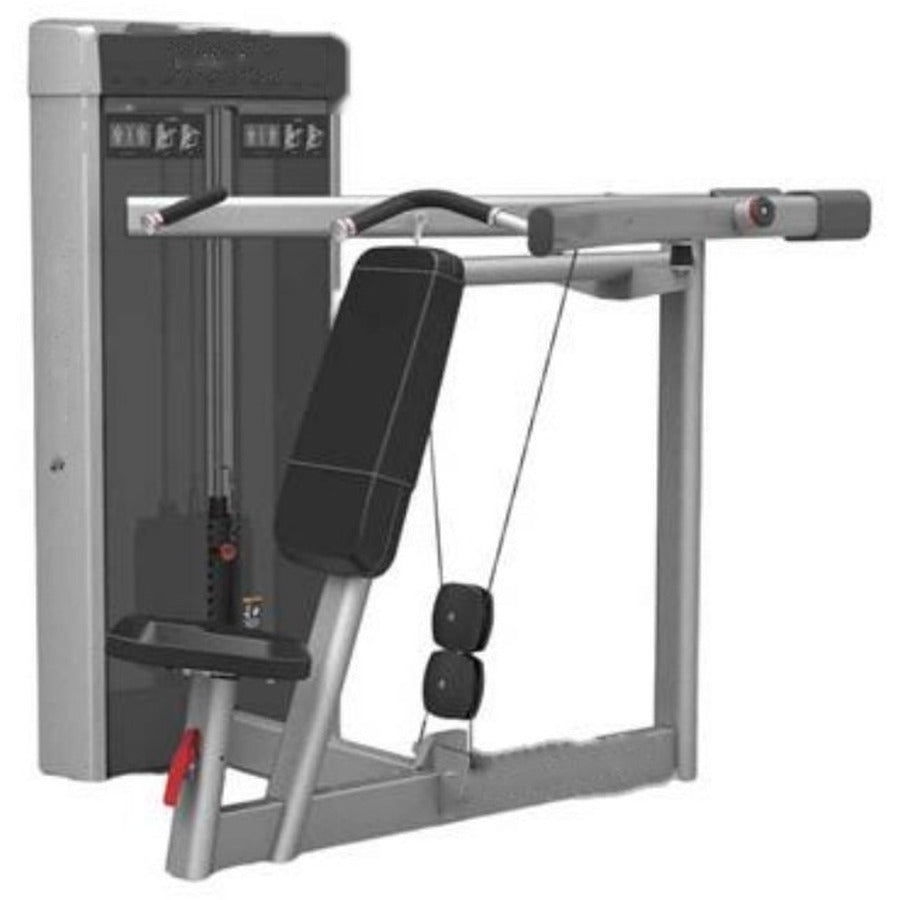 LRS1003 Seated Shoulder Press Machine, white background