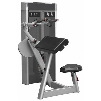 LRS1008 Seated Triceps Pushdown Machine, white background