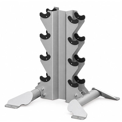 LRS1062 Four-Tier Dumbbell Rack, white background