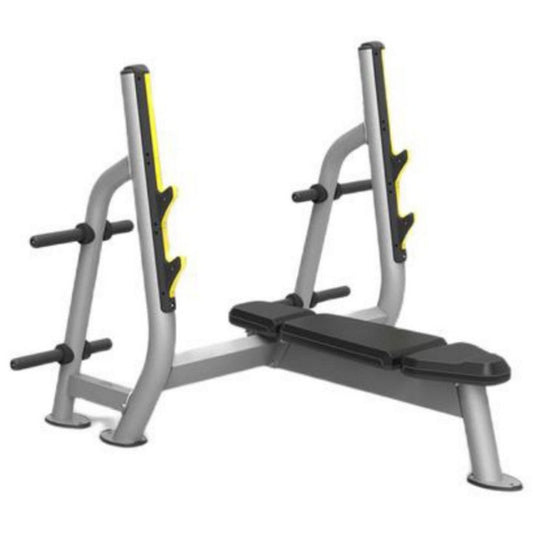 LRS1064 Flat Bench Press Rack, white background
