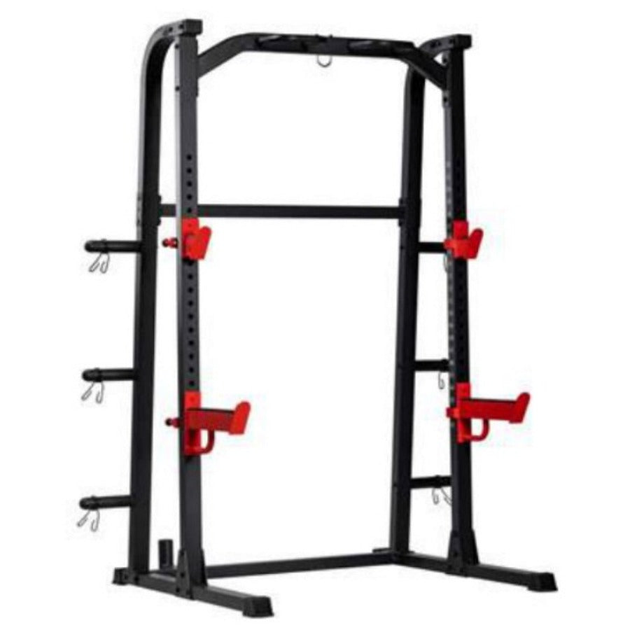 MS460 Multifunction Squat Rack, white background