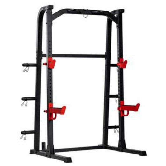 MS460 Multifunction Squat Rack, white background