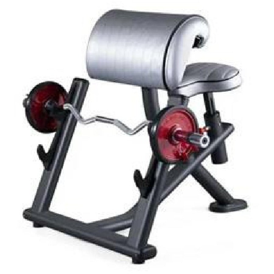 PA-2R029 Seated Curl Bench, white background
